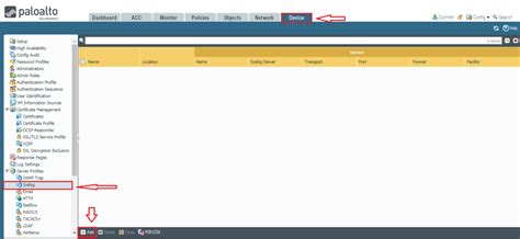 Palo alto syslog connection failed to server. .  <a href=http://auth.b...