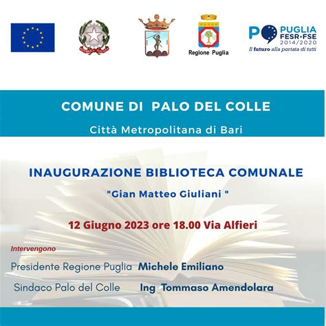 Palo del Colle - sito web istituzionale del Comune