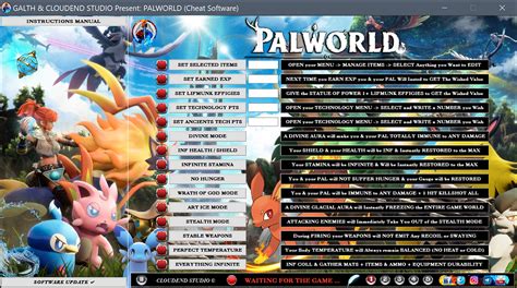Palworld Cheat Engine Palworld cheats