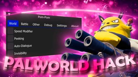 Palworld Cheat Engine pal editor