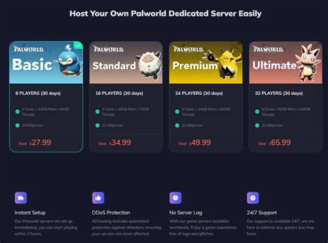Palworld server. Palworld on Steam gives you the option to created dedicated servers that host up to 32 players. Palworld invite code If you want to join with an invitation code, you’ll have to get your friend ... 