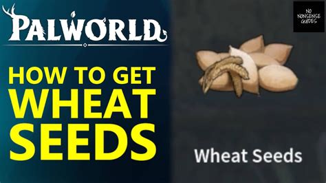 Palworld wheat seeds. Wheat Seeds are a component in Palworld that can be used to grow Wheat, which can then be turned into Flour at a mill. Start feeding your Pals something else besides eggs and berries. 
