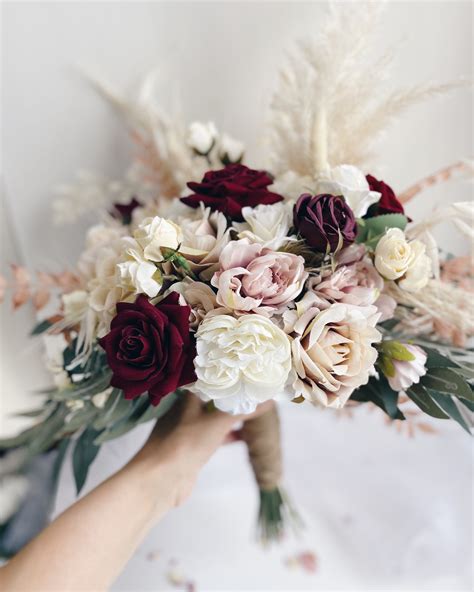 Pampas Grass Bouquet - Etsy UK