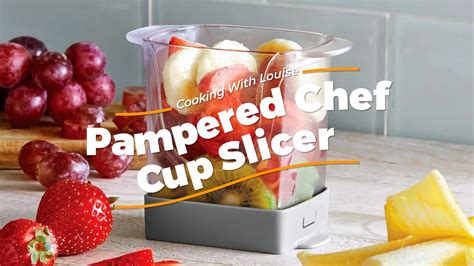 Pampered Chef Cup Slicer - YouTube