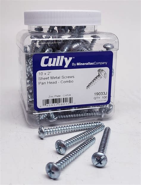 Pan Head Sheet Metal Screws - Minerallac