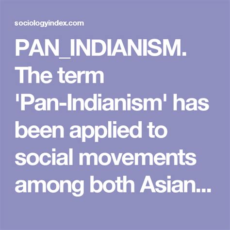 Pan indian movement. Things To Know About Pan indian movement. 