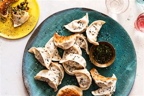 Pan-Fried Lamb Dumplings - foodandwine.com