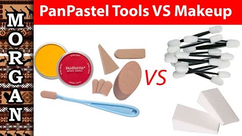 PanPastel Sofft tools Applicators VS Makeup Sponges - YouTube