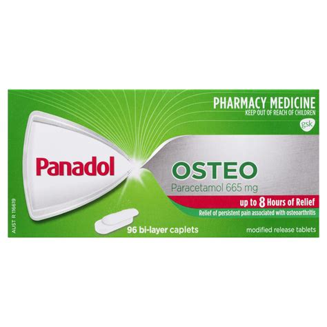 Panadol Osteo drug & pharmaceuticals. Available Forms, Doses, …