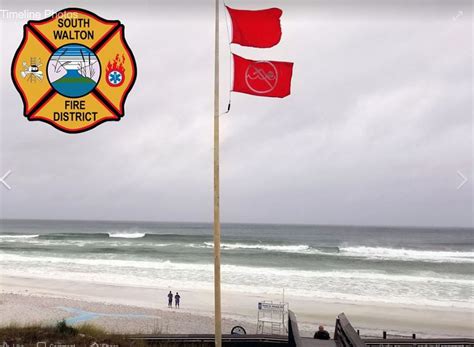 March 22, 2012 ·. Double red flags on the beach today. This means the water is closed to the public - stay safe! If you would like to receive text alerts when the flags change you can sign up on our website: www.visitpanamacitybeach.com. 144144. 86 comments 24 shares. Share.. 