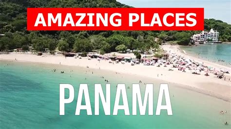 Panama country tour Taboga Island, Contadora, Panama City 4k …