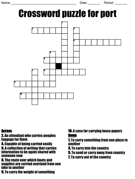 Likely related crossword puzzle clues. Based on the answers liste