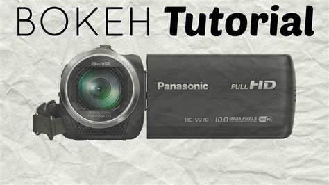 Panasonic Camcorder Manual Focus Pulling Tutorial Youtube