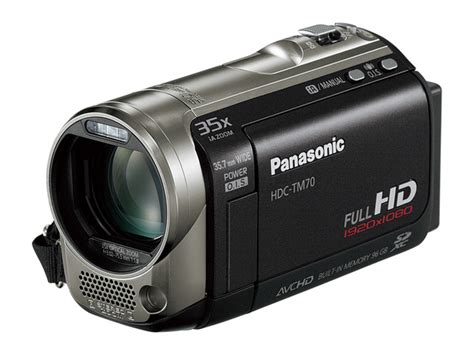 Panasonic HDC-TM70 Video Camera-Moon Black eBay