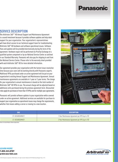 Panasonic arbitrator support. * When Panasonic Arbitrator 360 Video Recorder Pdf User Man...