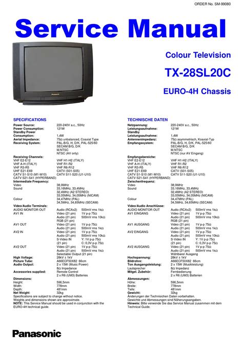 Panasonic colour tv tx 33v30xe service manual download. - Das haus der desdemona, oder, grosse und grenzen der historischen dichtung.