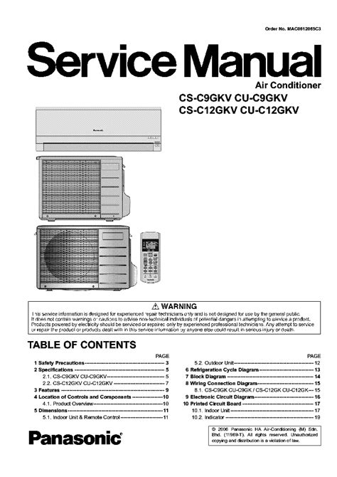 Panasonic cs c12gkv cu c12gkv klimaanlage service handbuch. - Download del manuale di servizio funai d8a a4110db d4110db dvd vcr.