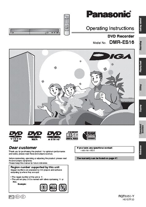 Panasonic dmr es16 series service manual repair guide. - Egipto y palestina en la antigüedad.