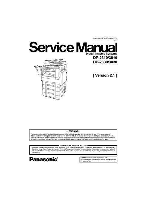 Panasonic dp 2310 3010 dp 2330 3030 parts manual. - Samsung ps42d5s tv service manual download.