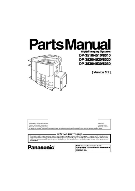 Panasonic dp 3510 4510 6010 parts manual. - Gran tablero de la política mundial..