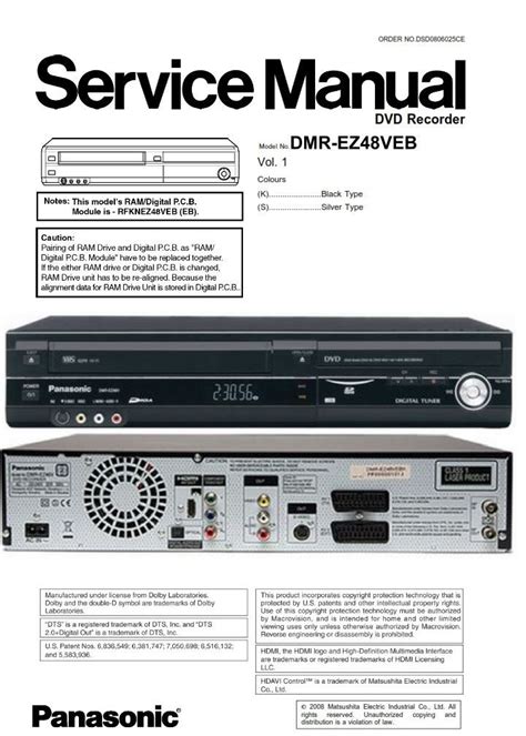 Panasonic dvd video recorder dmr e30 manual. - Manuale di riparazione per officina trattore kubota l4200.