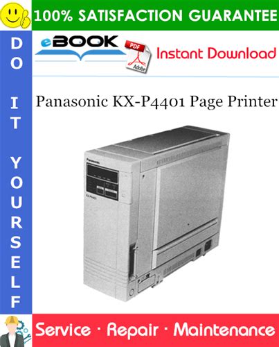 Panasonic kx p4401 page printer service repair manual. - Om het hart van het onderwijs.