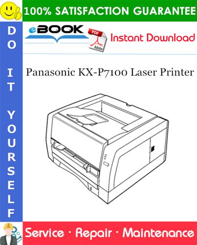Panasonic kx p7100 laser printer service repair manual. - 2002 yamaha 25msha outboard service repair maintenance manual factory.