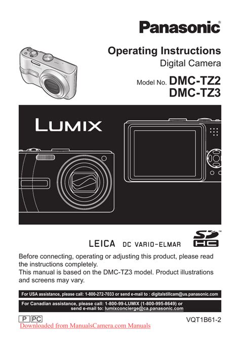 Panasonic lumix dmc tz3 series service manual. - Bit volkswagen polo werkstatt reparatur service handbuch.