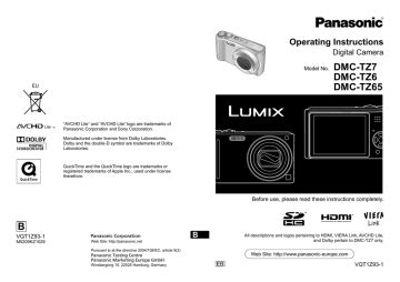 Panasonic lumix dmc tz65 instruction manual. - Book and parenting survival guide not ebook.