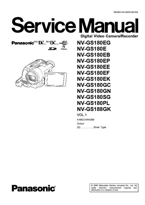 Panasonic nv gs180 service manual repair guide. - A la cause et au reme  de, si vous voulez gue rir le mal.
