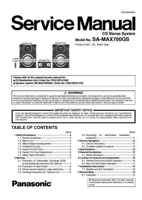 Panasonic sa max700gs cd stereo system service manual. - Case management nurse exam secrets study guide case management nurse test review for the case manag.