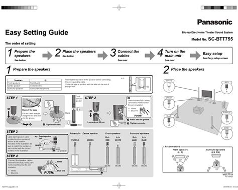 Panasonic sc btt755 service manual and repair guide. - Zwerghühner eine komplette bedienungsanleitung für haustiere komplette bedienungsanleitungen für haustiere.