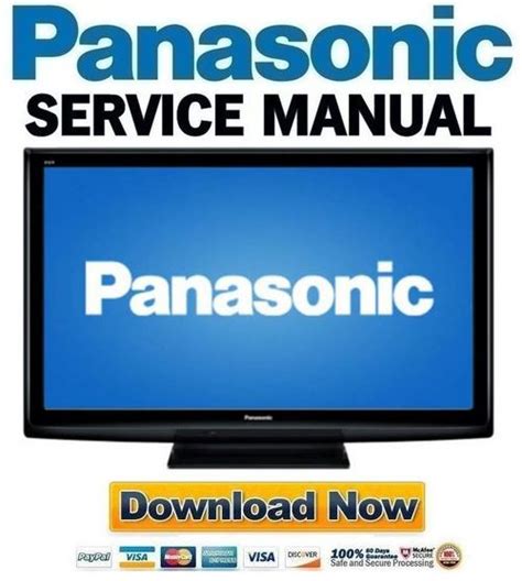 Panasonic tc p42c1 service manual repair guide. - Y en el centro, el amor..