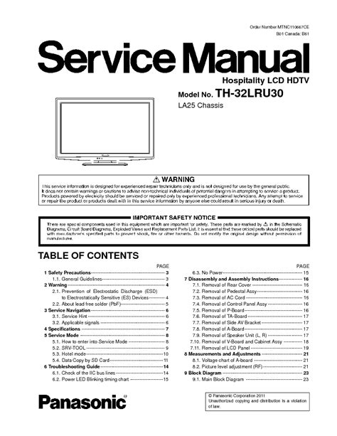 Panasonic th 32lru30 lcd tv service manual. - S10 automatic to manual transmission conversion.