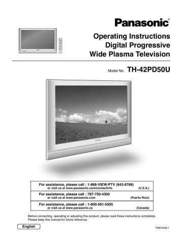 Panasonic th 42pd50u plasma tv service manual. - Stanowisko partii - zgodne z wolą narodu.