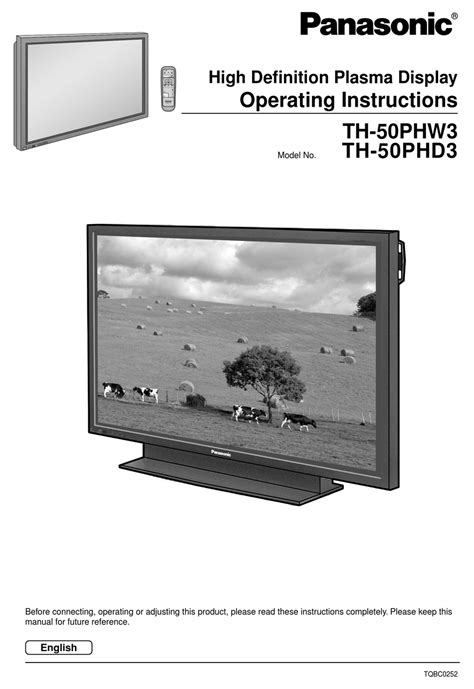 Panasonic th 50phd3 th 50phw3 plasma tv service manual. - Apes ch 9 study guide answers.