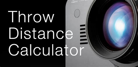 Panasonic throw distance calculator. See full list on projectorcentral.com 