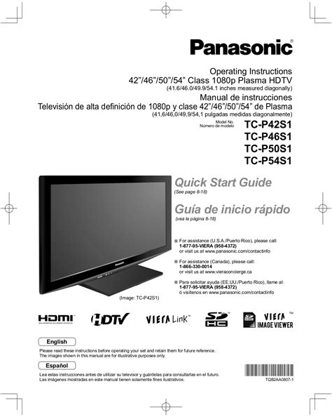 Panasonic viera 42 inch lcd manual. - Kleines lesebuch von den tugenden des menschlichen herzens..