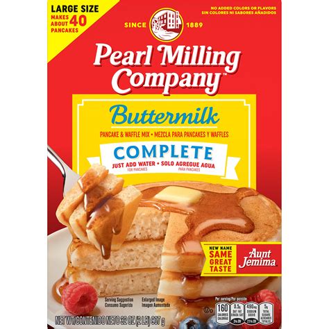 Pancake mix for waffles. Complete Buttermilk Pancake & Waffle Mix. It’s the classic buttermilk flavor you love in a complete, just-add-water mix. Hearty-textured, delicious, with no artificial flavors, colors or preservatives. 