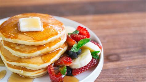 Pancakes for breakfast. Sep 22, 2023 ... These easy Protein Pancakes are packed with 30 grams of protein per serving and are made with just 5 everyday ingredients, ... 