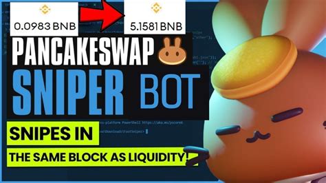 Pancakeswap Sniper Bot (SNIPER) - CoinSniper