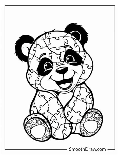 Panda Coloring Shee