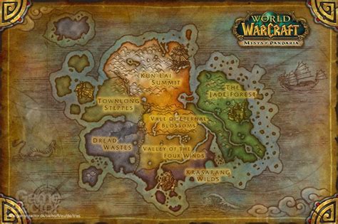 Pandaria Zones - World of Warcraft - Wowhead