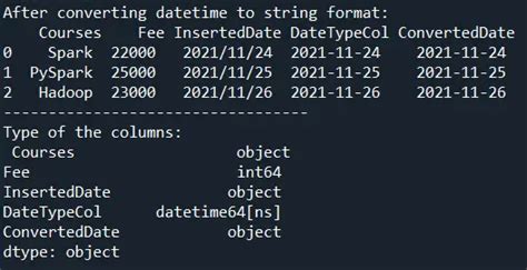 Pandas Convert Date (datetime) to String Format Spark By {Examples}