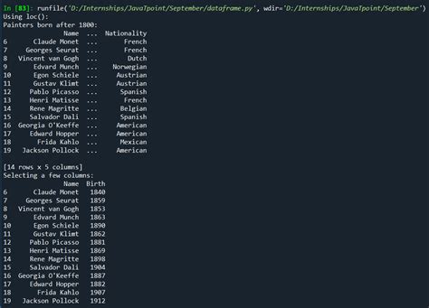 Pandas DataFrame.head() - javatpoint