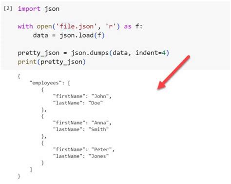 Pandas pretty print.  Conclusion Pretty printing JSON in Python is an important skill ...
