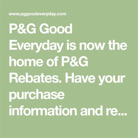 Pandg rebate status. Mail completed submission form and copies of receipts to: P&G Spend $100 Program PO BOX 6093, Dept. 45560, Douglas, AZ 85655. Mail-in Submissions must include participant’s full name, complete mailing address, email address, valid U.S. Costco membership number, and telephone number. Mail-in submissions must include a legible qualifying ... 