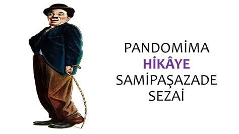 Pandomima Samipaşazade Sezai 1000Kitap.