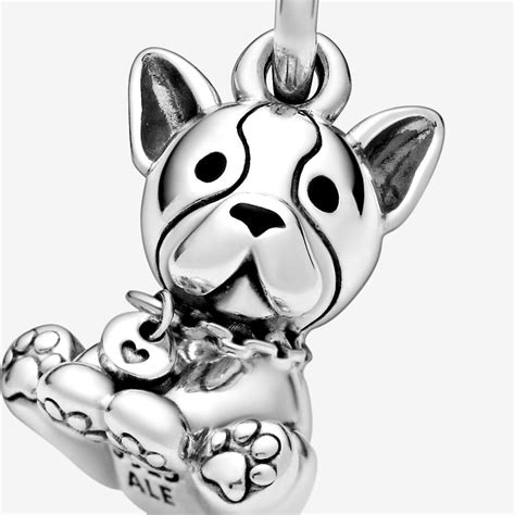 Pandora Bulldog Puppy Charm
