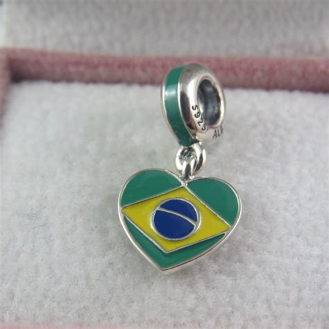 Pandora brasil. Flag Heart Silver Pandora Fit Charm. (968) $29.95. FREE shipping. 1. 2. 3. Check out our pandora brazil selection for the very best in unique or custom, handmade pieces from our charm bracelets shops. 